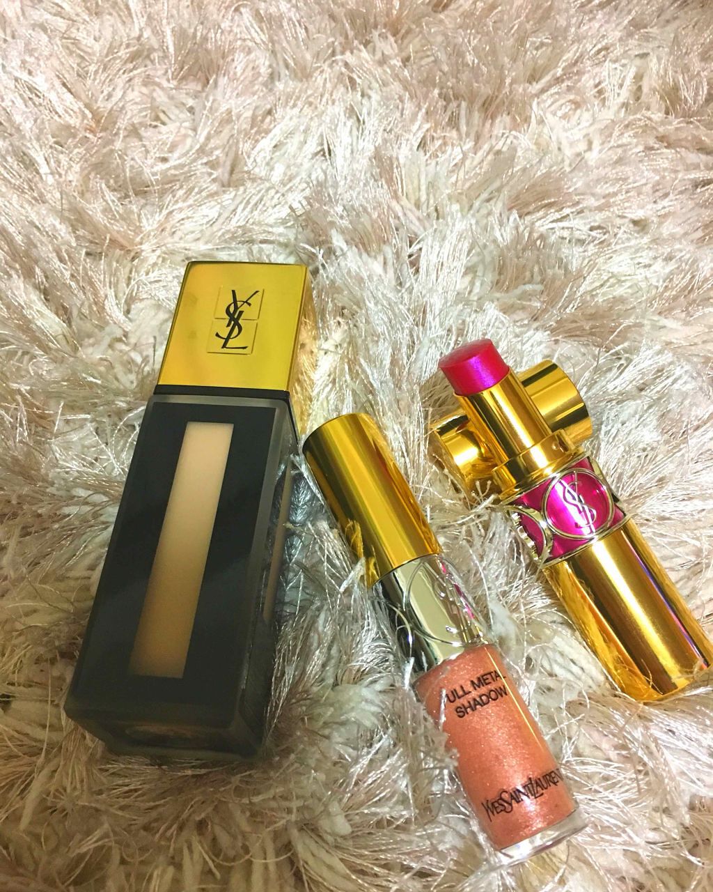 ルージュ ヴォリュプテ シャイン/YVES SAINT LAURENT BEAUTE/口紅を使ったクチコミ(1枚目)