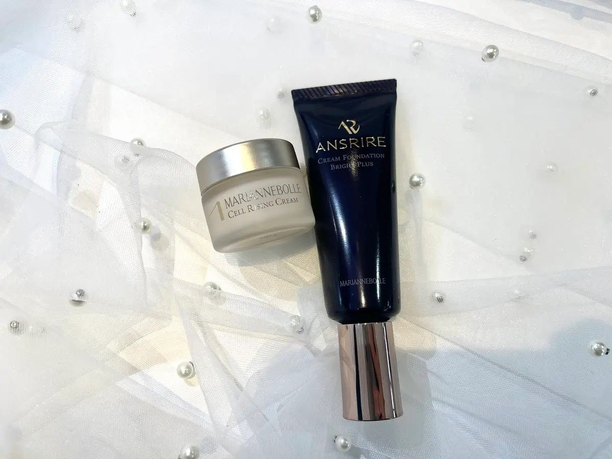 アンスリール クリームファンデーションブライトプラス/マリアンボレ/クリーム・エマルジョンファンデーションを使ったクチコミ(1枚目)