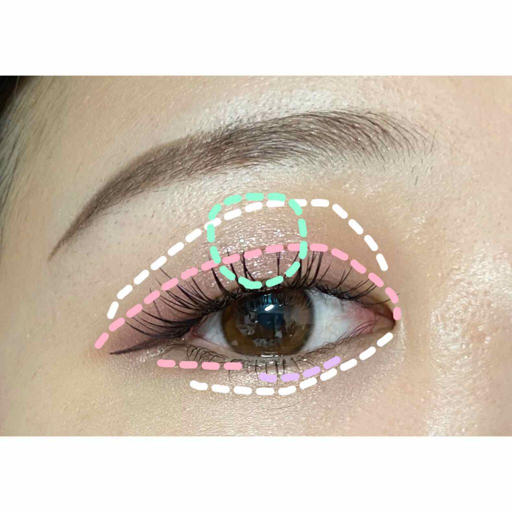 ジュエリーシャドウベール/キャンメイク/アイシャドウパレットを使ったクチコミ（3枚目）