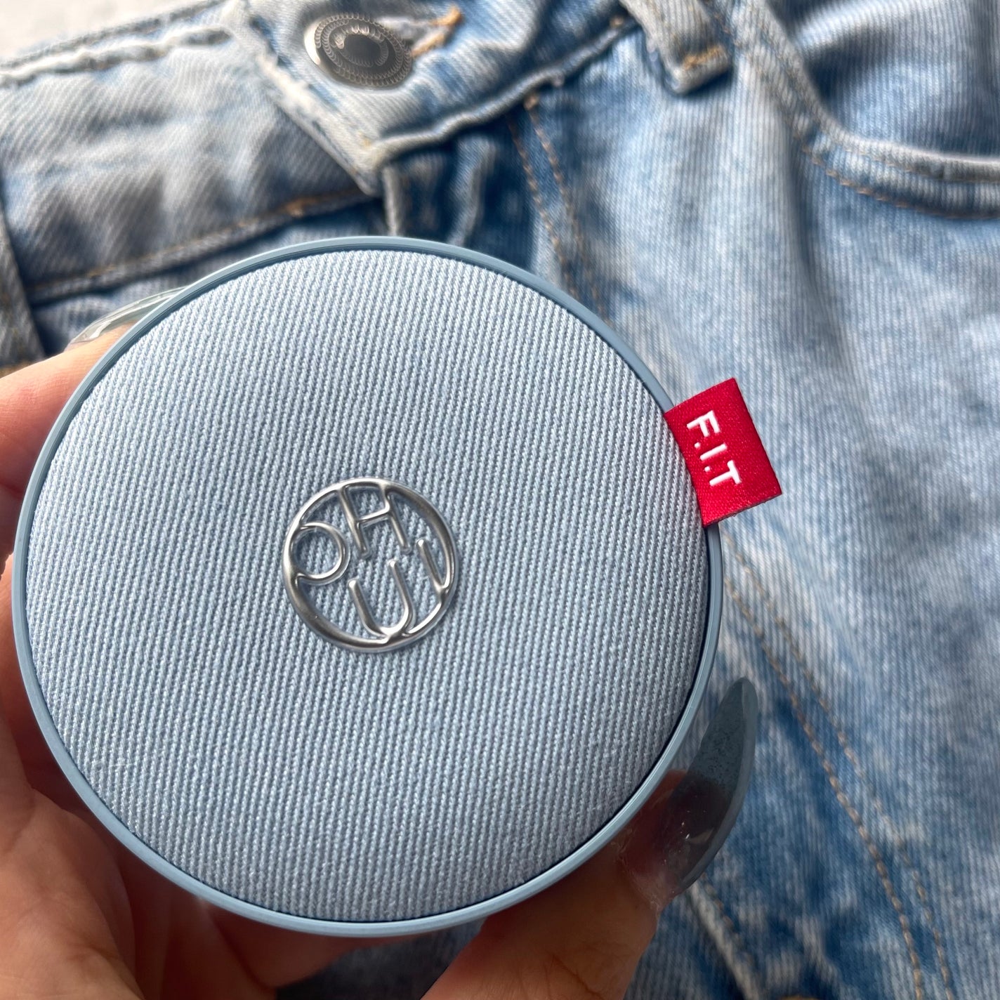 アルティメットフィット トーンアップデニムクッション/OHUI/クッションファンデーションを使ったクチコミ(8枚目)