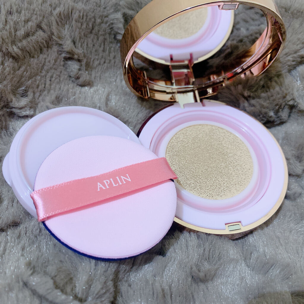 ピンクティーツリーカバークッション/APLIN/クッションファンデーションを使ったクチコミ（2枚目）