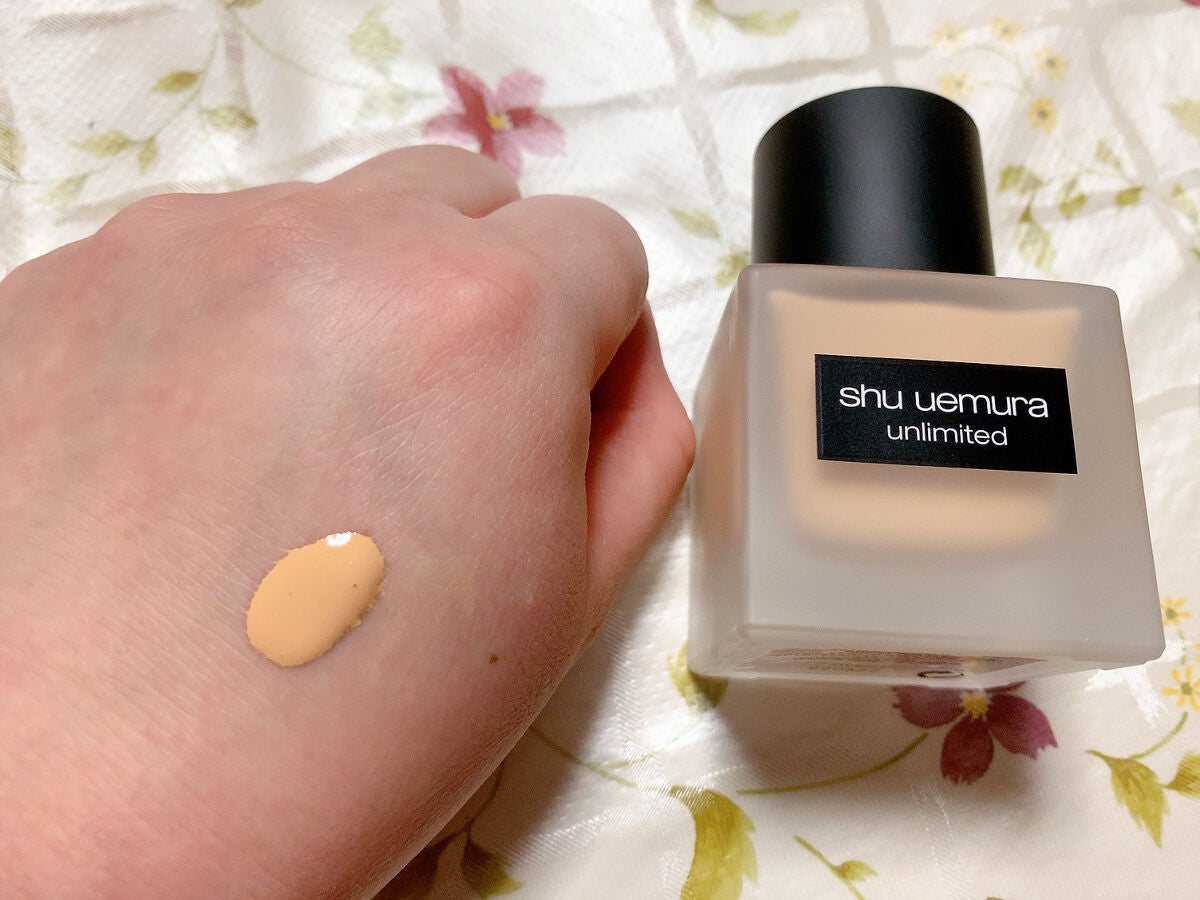 (旧)アンリミテッド ラスティング フルイド/shu uemura/リキッドファンデーションを使ったクチコミ(1枚目)