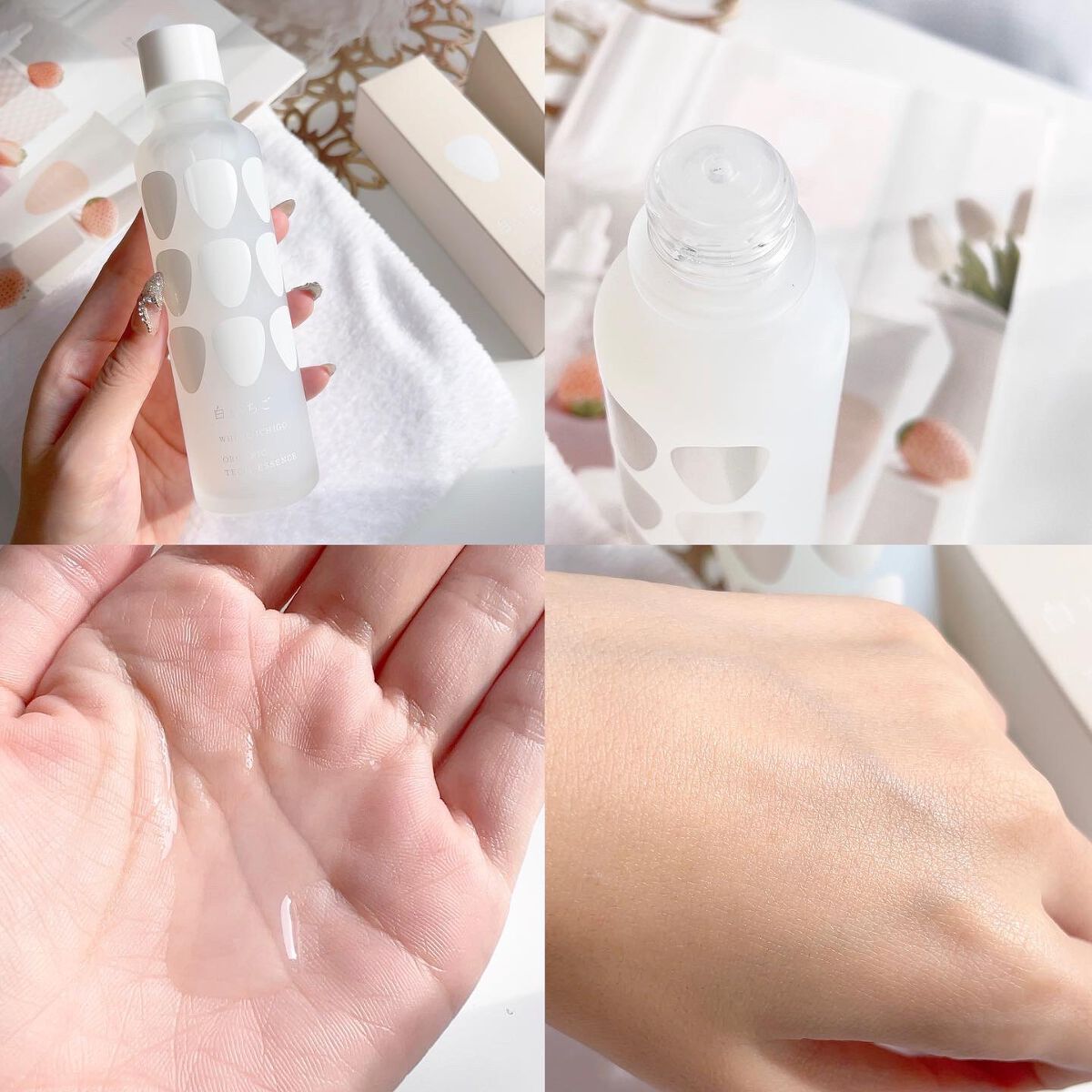 オーガニック テック-クリーム/WHITE ICHIGO/フェイスクリームを使ったクチコミ(2枚目)