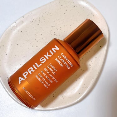 APRILSKIN リアルカロテンブレミッシュクリアセラムのクチコミ「エイプリルスキン
カロテンクラリファイングセラム🥕

レビューキャンペーンにていただきました。.....」（1枚目）