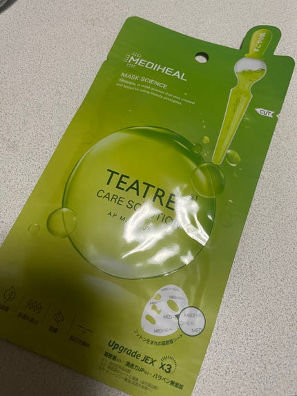 ティーツリーケアソリューション アンプルマスクJEX/MEDIHEAL/シートマスク・パックを使ったクチコミ(1枚目)