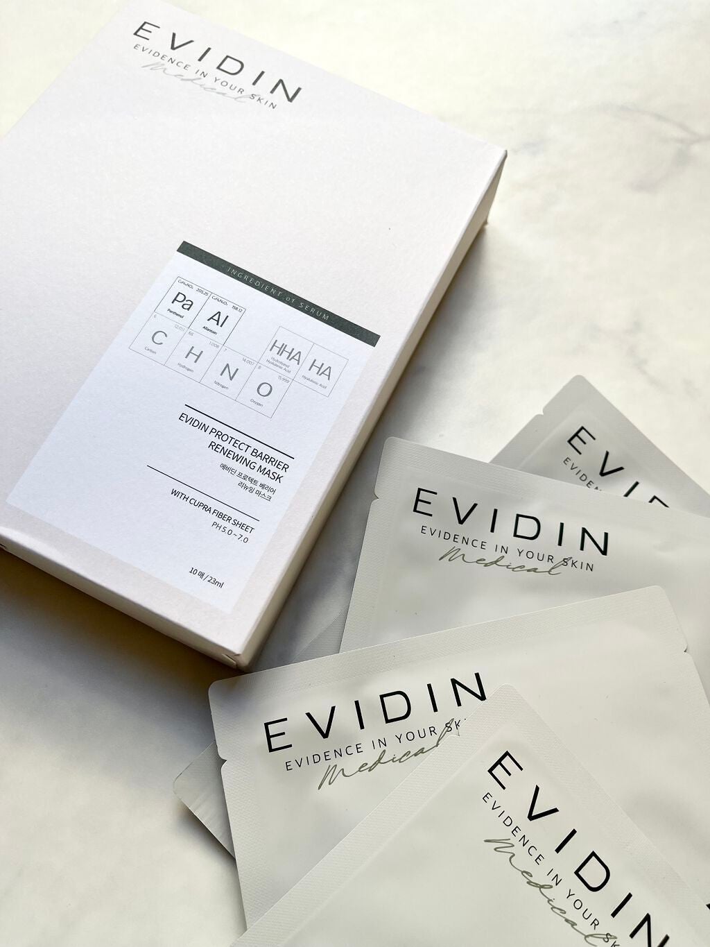 PROTECT BARRIER RENEWING MASK/EVIDIN/シートマスク・パックを使ったクチコミ(1枚目)