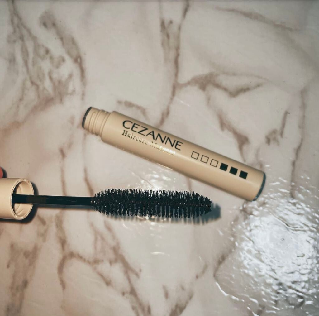ヘアケアマスカラ/CEZANNE/ヘアジェルを使ったクチコミ(2枚目)