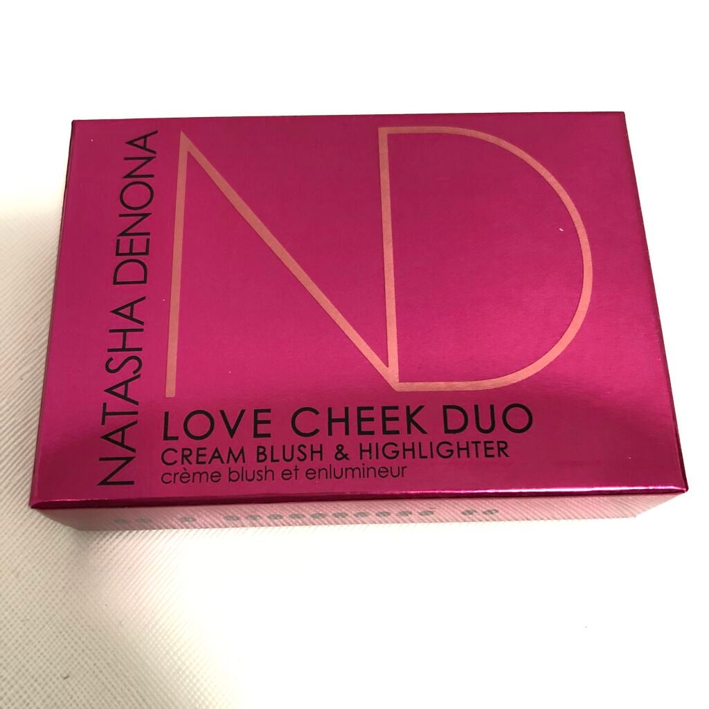 ラブ チーク デュオ クリーム ブラッシュ & ハイライター/Natasha Denona/ジェル・クリームチークを使ったクチコミ(5枚目)