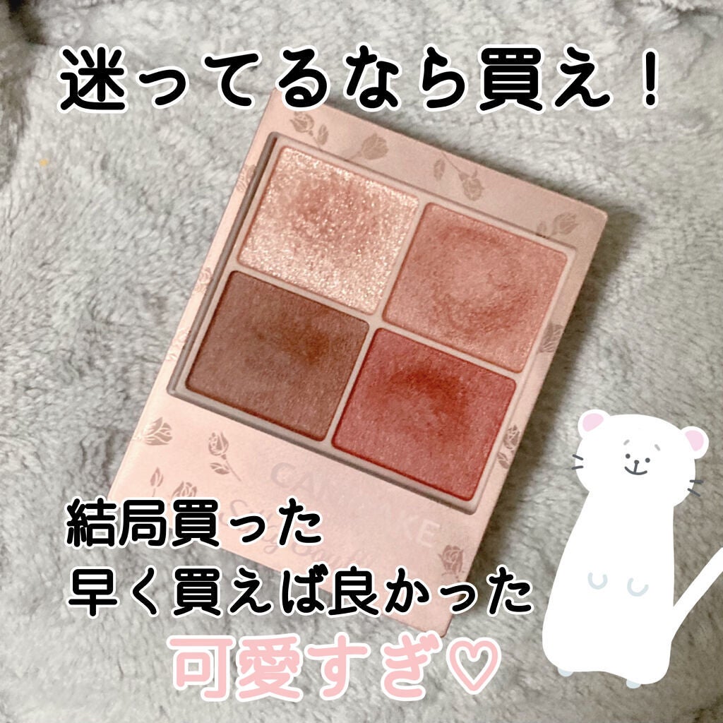 シルキースフレアイズ(マットタイプ)/キャンメイク/アイシャドウパレットを使ったクチコミ(1枚目)