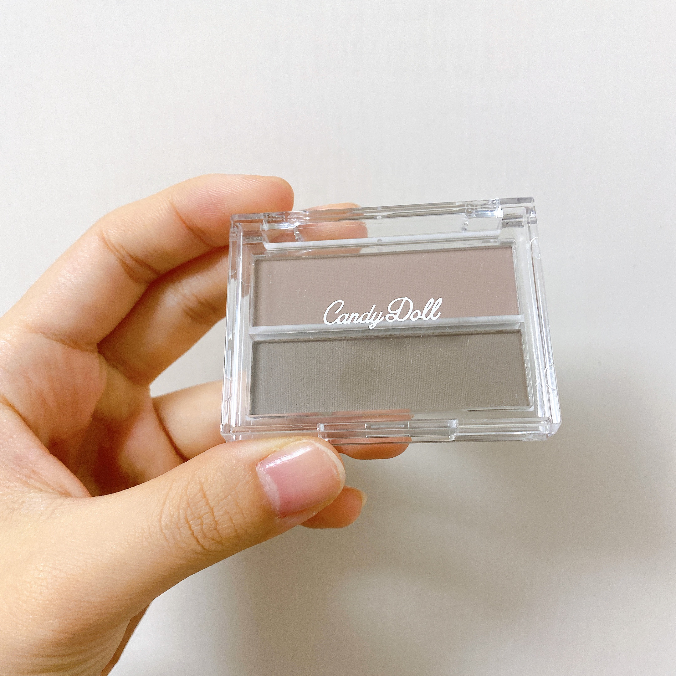 CandyDoll シェーディングパレットのクチコミ「\CandyDoll シェーディングパレット/

01　ソフトグレージュ

02　ディープグレ.....」（2枚目）