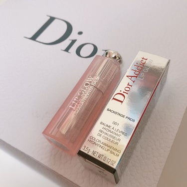 【旧】ディオール アディクト リップ グロウ 001 ピンク/Dior/リップケア・リップクリームを使ったクチコミ（1枚目）