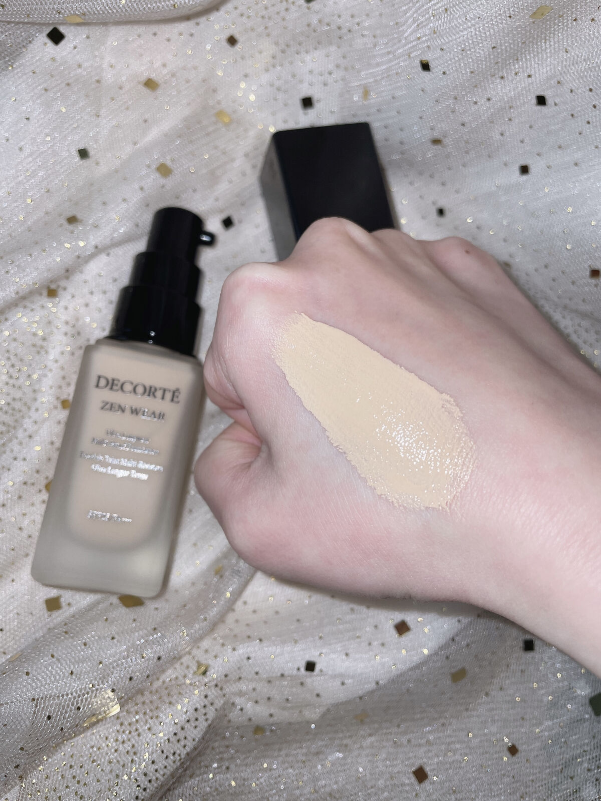 ゼン ウェア フルイド/DECORTÉ/リキッドファンデーションを使ったクチコミ（3枚目）