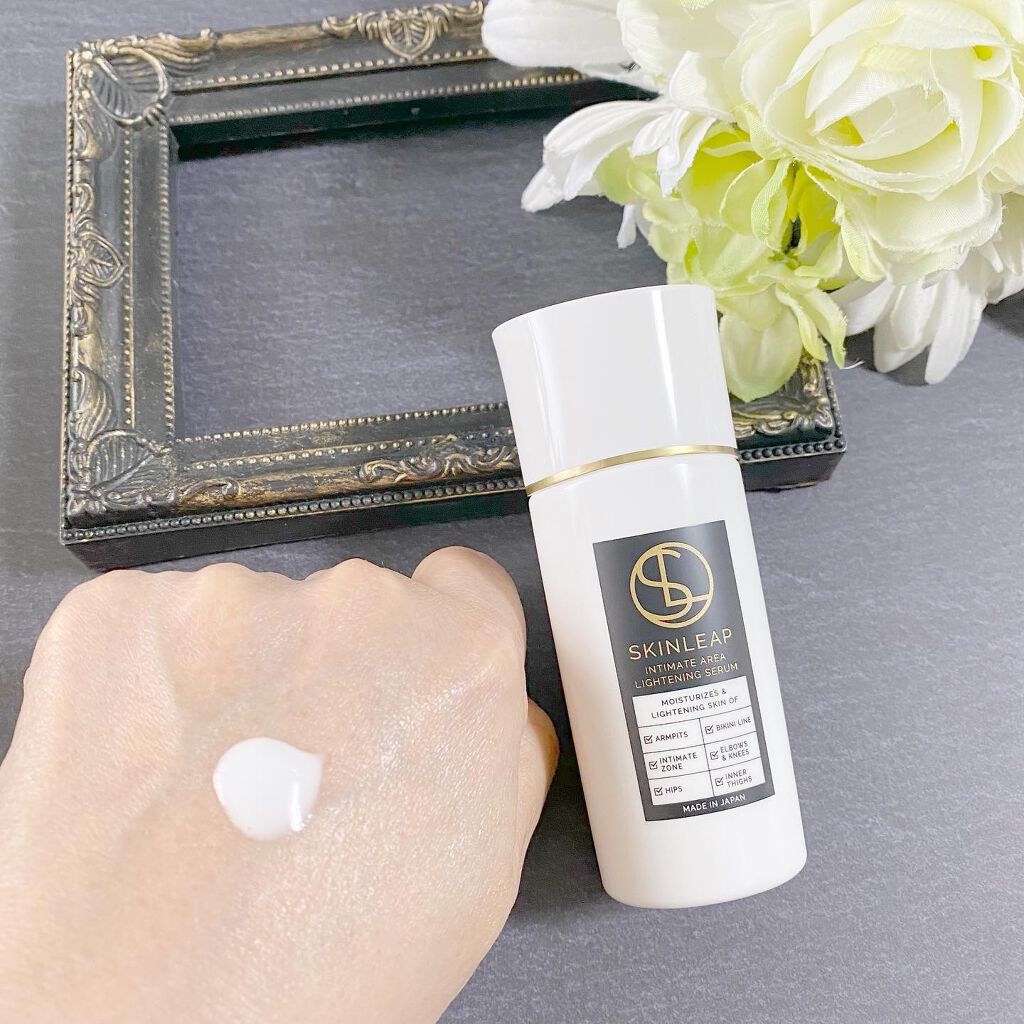 インティメイトエリアライトニングセラム/SKINLEAP/デリケートゾーンケアを使ったクチコミ（2枚目）