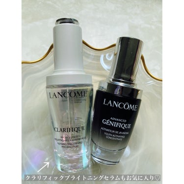 LANCOME クラリフィック ブライトニング セラムのクチコミ「
﻿ ♡┈┈┈┈┈┈┈┈┈┈┈┈┈┈┈♡

LANCOME ジェニフィックアドバンストN


.....」（2枚目）