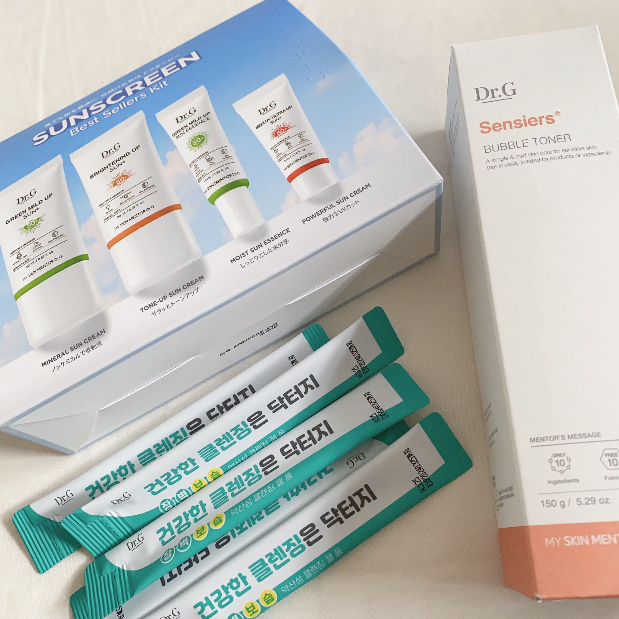 メディUVウルトラアップサンプラス/Dr.G/日焼け止めクリームを使ったクチコミ（3枚目）