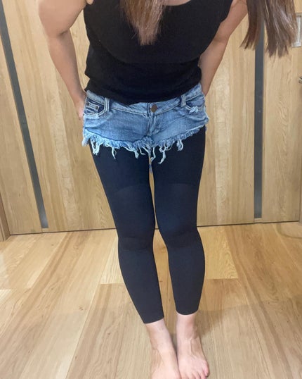 スリムウォーク Beau-Acty 燃焼シェイプレギンス/SLIMWALK/着圧ソックス・レギンスを使ったクチコミ(3枚目)