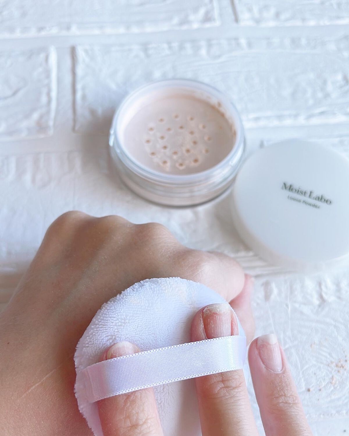 モイストラボ ルースパウダー/Moist Labo/ルースパウダーを使ったクチコミ(2枚目)