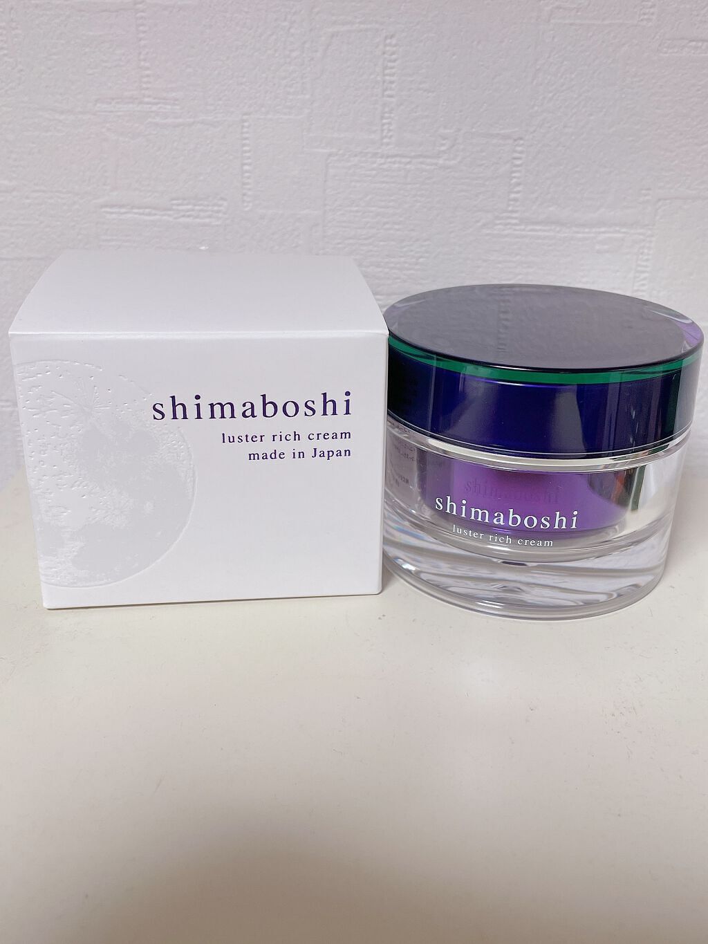 ラスターリッチクリーム/shimaboshi/フェイスクリームを使ったクチコミ（1枚目）