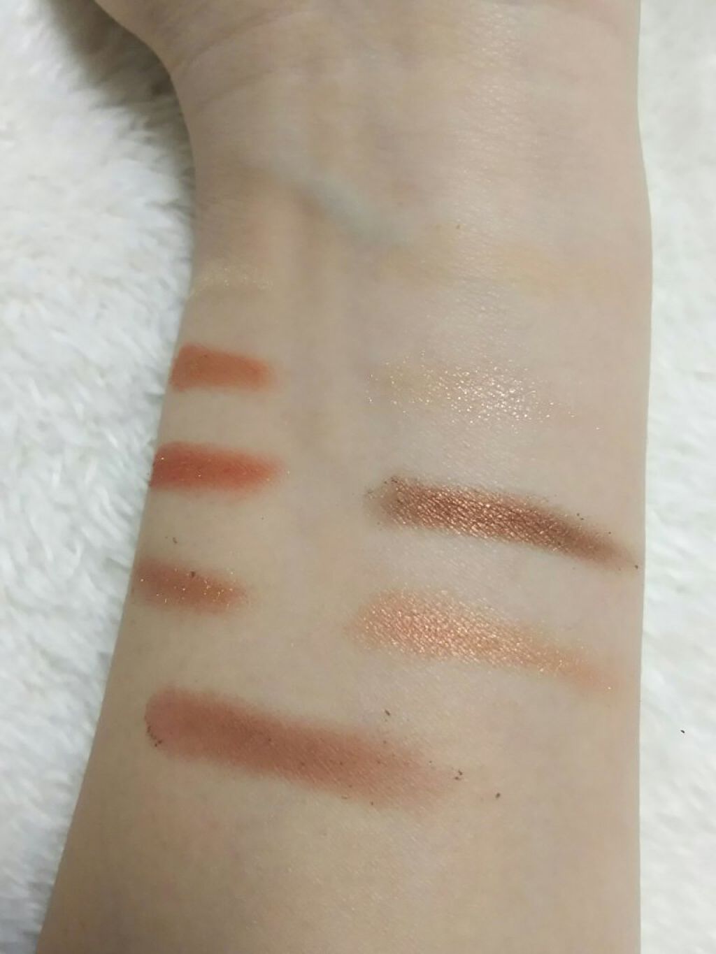 UR GLAM BLOOMING EYE COLOR PALETTE/U R GLAM/アイシャドウパレットを使ったクチコミ(4枚目)