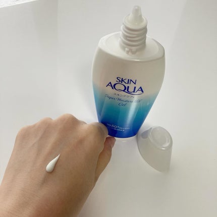 スキンアクア スーパーモイスチャージェル/スキンアクア/日焼け止めジェルを使ったクチコミ(2枚目)