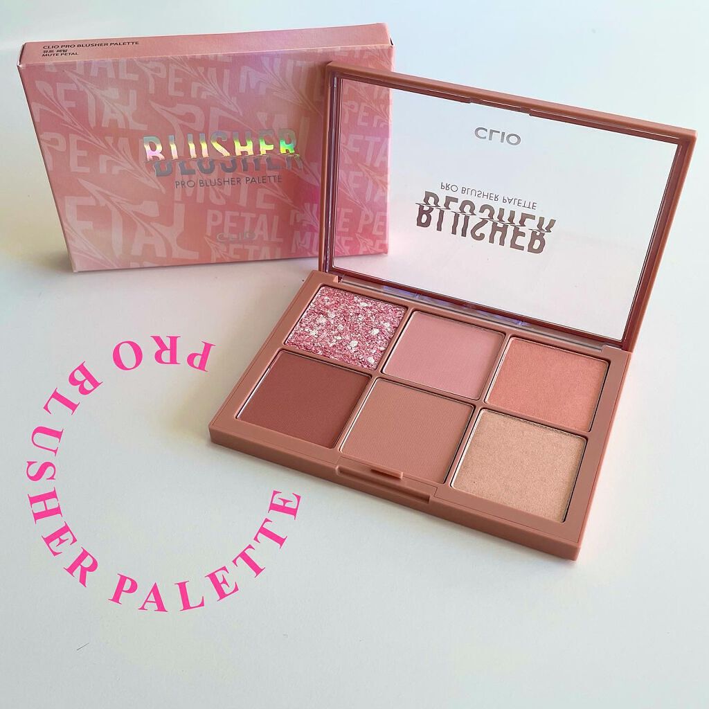 プロ ブラッシャー パレット/CLIO/パウダーチークを使ったクチコミ(1枚目)
