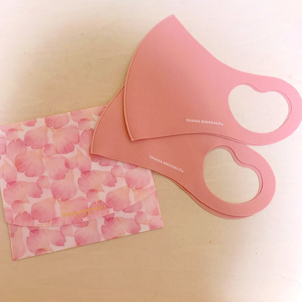 オハナ・マハロ オリジナルマスク&マスクケースセット 〈ピカケアウリィ〉/OHANA MAHAALO/マスクを使ったクチコミ(1枚目)