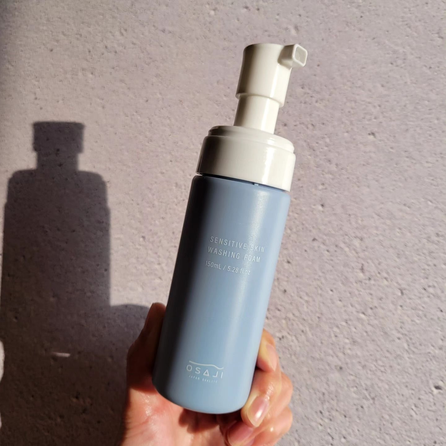 センシティブ スキン ウォッシングフォーム/OSAJI/泡洗顔を使ったクチコミ（1枚目）