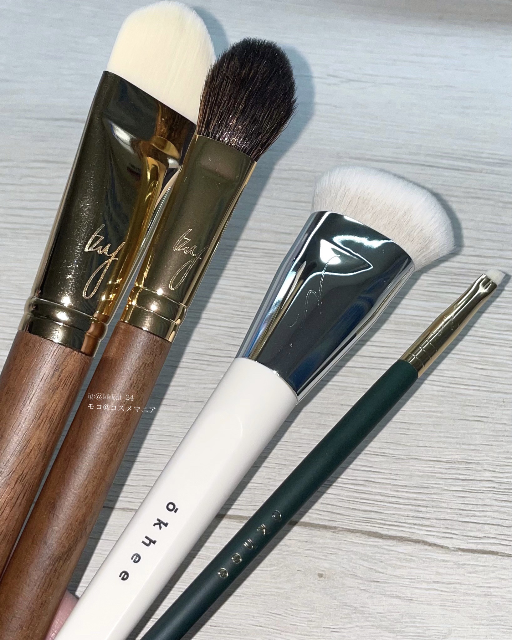 okhee 白玉ファンデーションブラシ/SOOA DOR/メイクブラシを使ったクチコミ（2枚目）