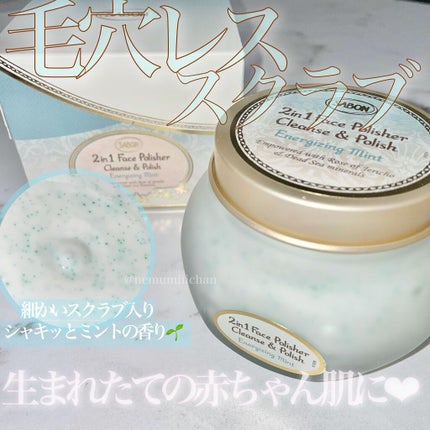 フェイスポリッシャー リフレッシング(ミント)/SABON/スクラブ・ゴマージュを使ったクチコミ(1枚目)
