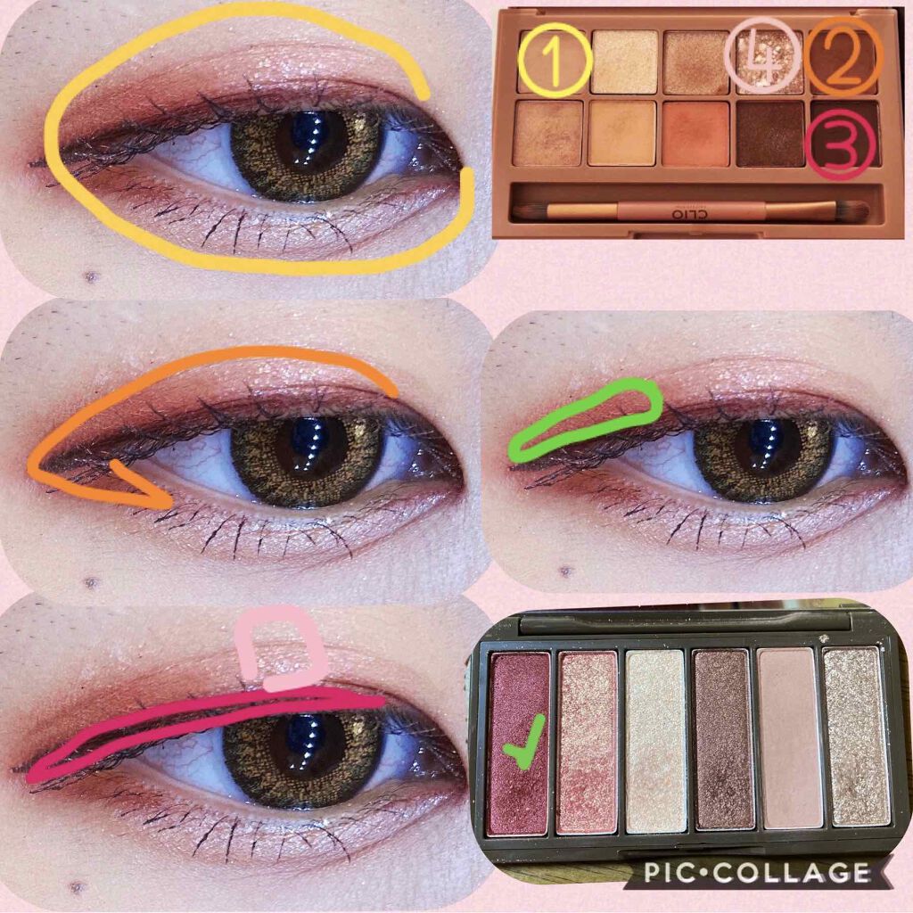 ルドルフ プレイカラー アイシャドウミニ トナカイ/ETUDE/アイシャドウパレットを使ったクチコミ（2枚目）