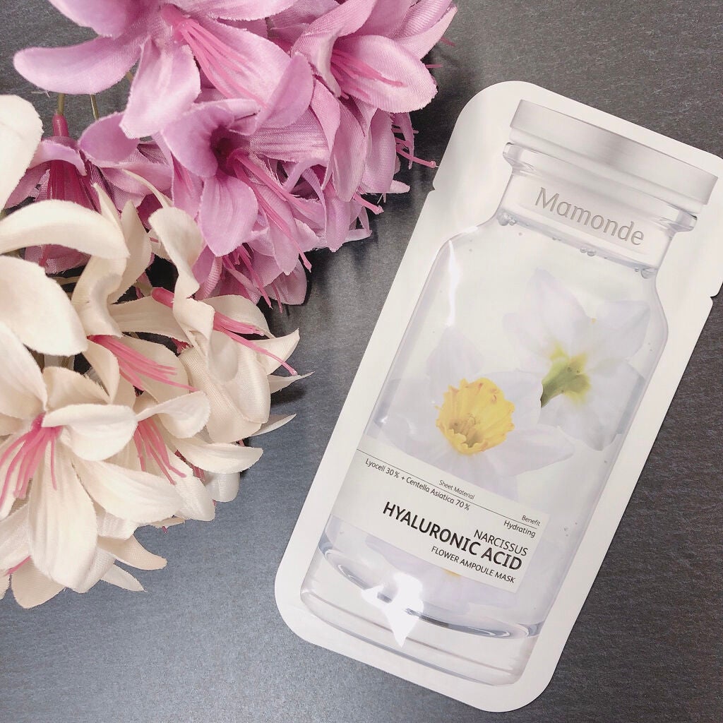 フラワーアンプルマスクパック/Mamonde/シートマスク・パックを使ったクチコミ(1枚目)