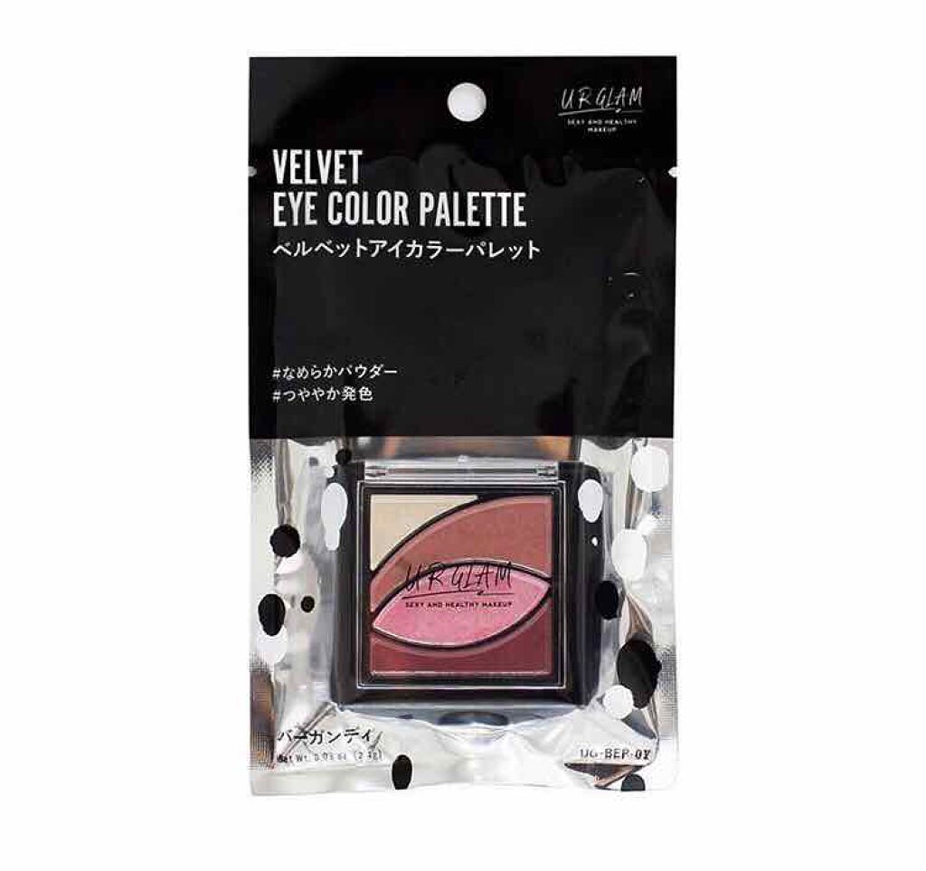 ⛄️ rika ✨ on LIPS 「ユーアーグラムベルベットアイカラーパレットかわいすぎる😶ダイソ..」(1枚目)