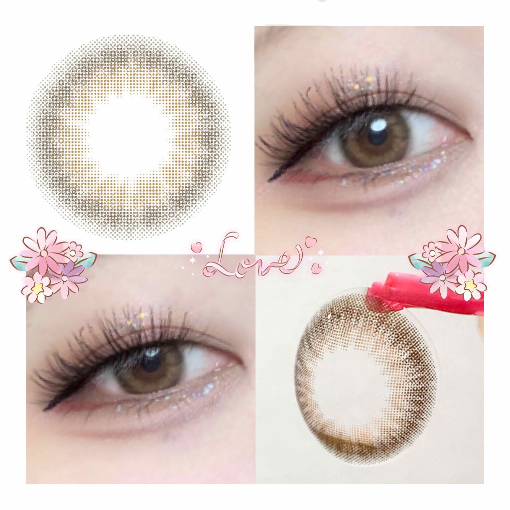 モテコン ガールズワンデー/モテコン/ワンデー(1DAY)カラコンを使ったクチコミ(3枚目)