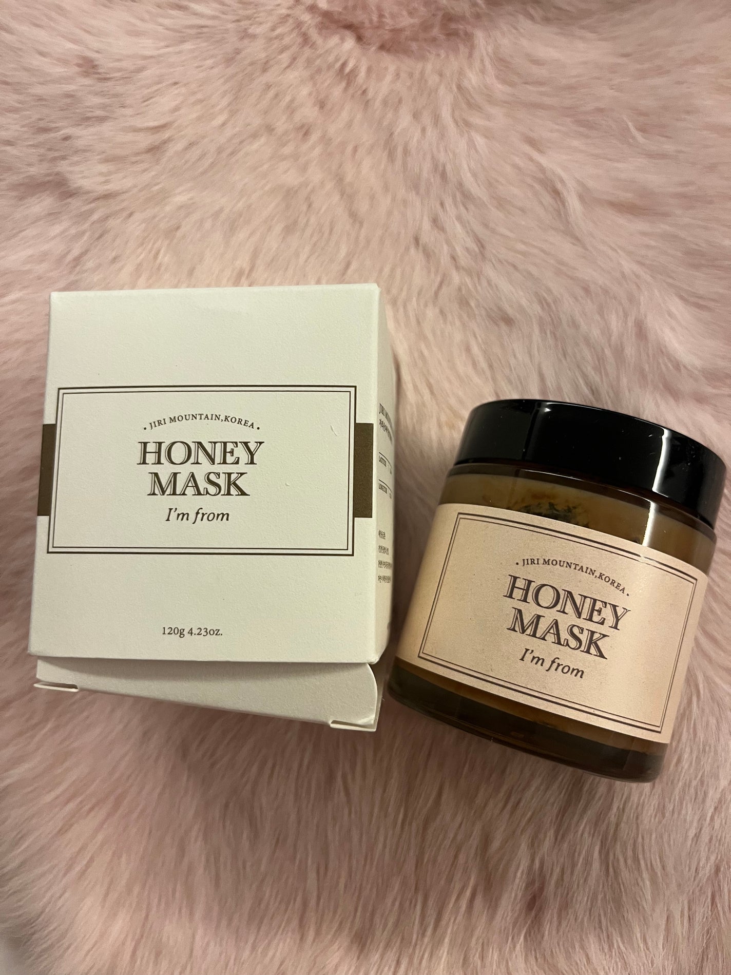ハニーマスク/I'm from/洗い流すパック・マスクを使ったクチコミ(3枚目)