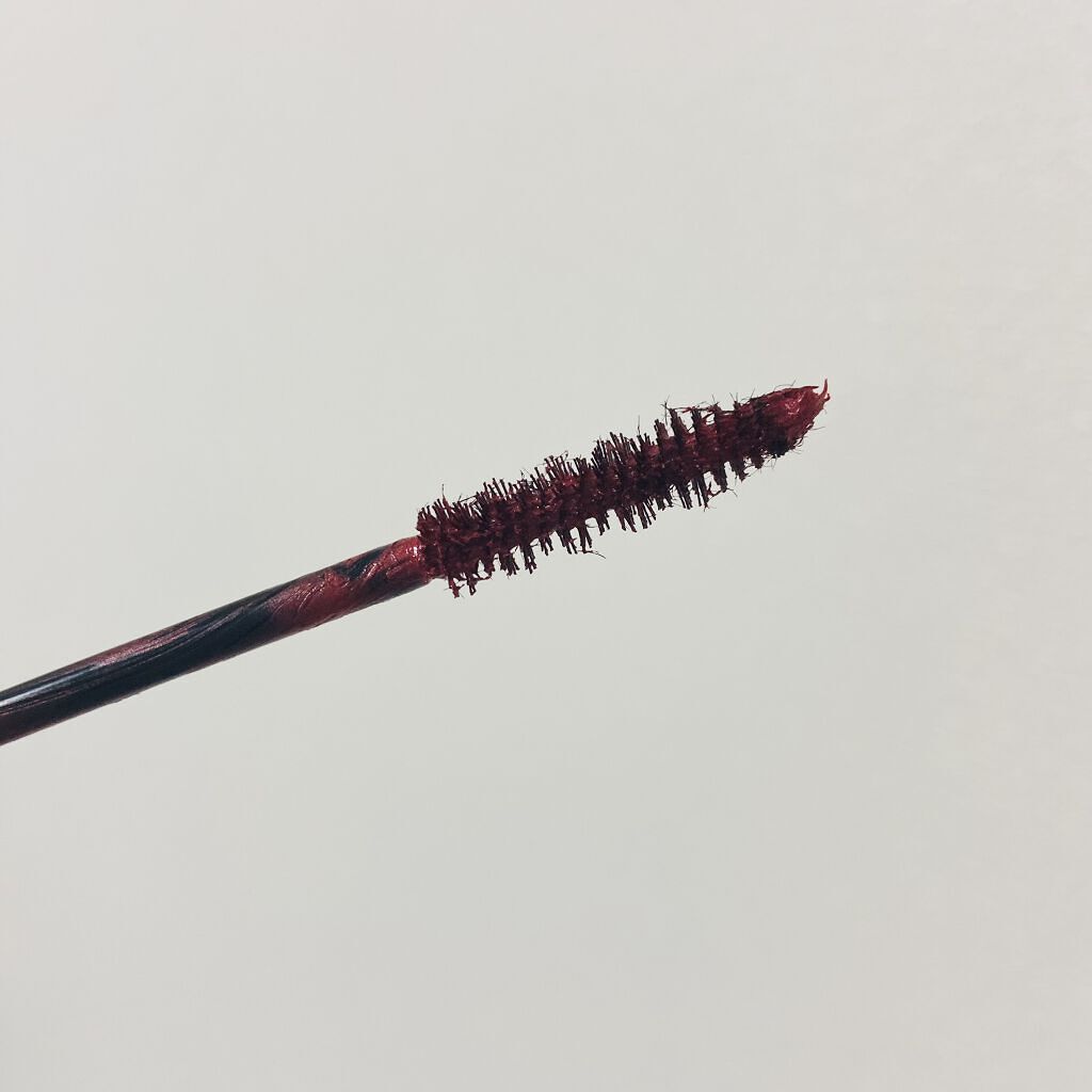 ダイヤモンドシリーズ カラーマスカラ サビ赤/ZEESEA/マスカラを使ったクチコミ（3枚目）