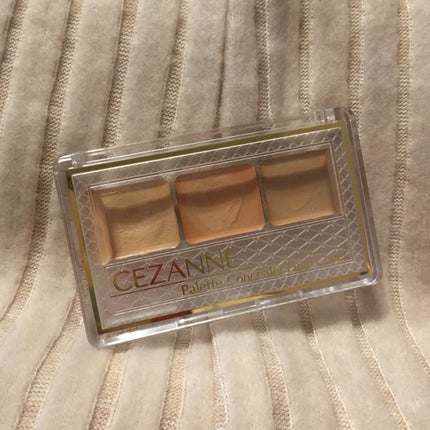 パレットコンシーラー ハイカバー/CEZANNE/パレットコンシーラーを使ったクチコミ(1枚目)