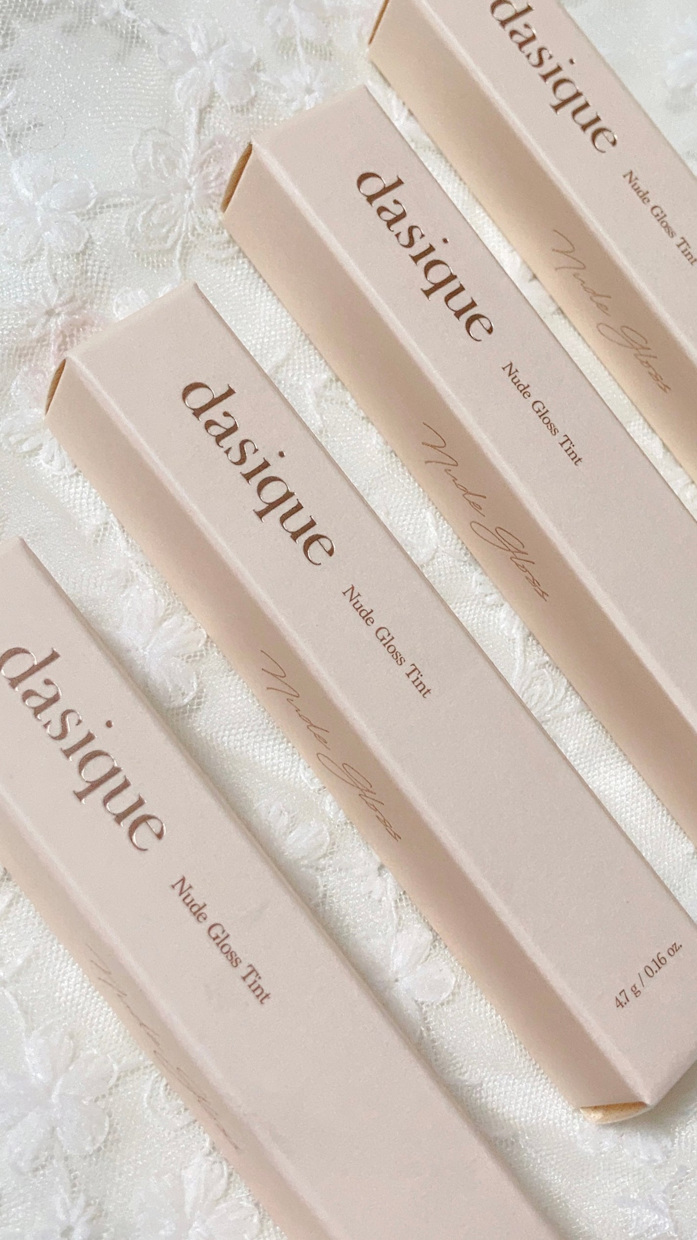 ヌードグロスティント/dasique/リップティントを使ったクチコミ(4枚目)