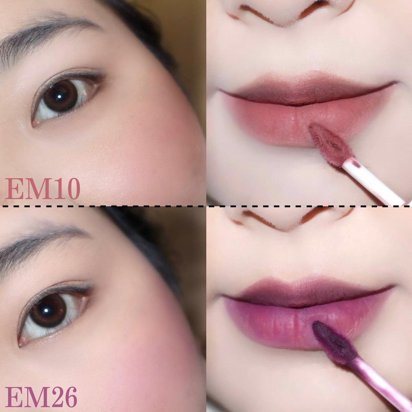 スーパーマットリップ&チークマッド/INTO U/口紅を使ったクチコミ(7枚目)