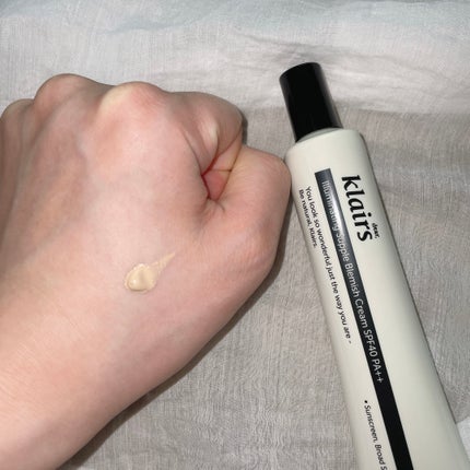 イルミネーティングサプルブレミッシュクリーム(40ml)/Klairs/化粧下地を使ったクチコミ(3枚目)