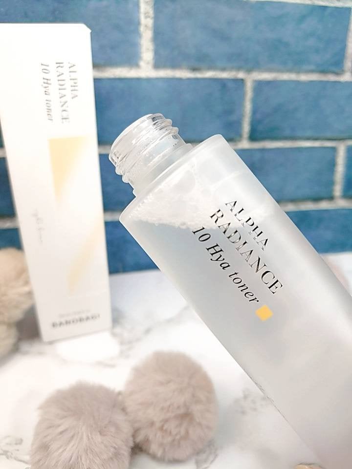 アルファラディアンス10ヒヤトナー/BANOBAGI/化粧水を使ったクチコミ(2枚目)