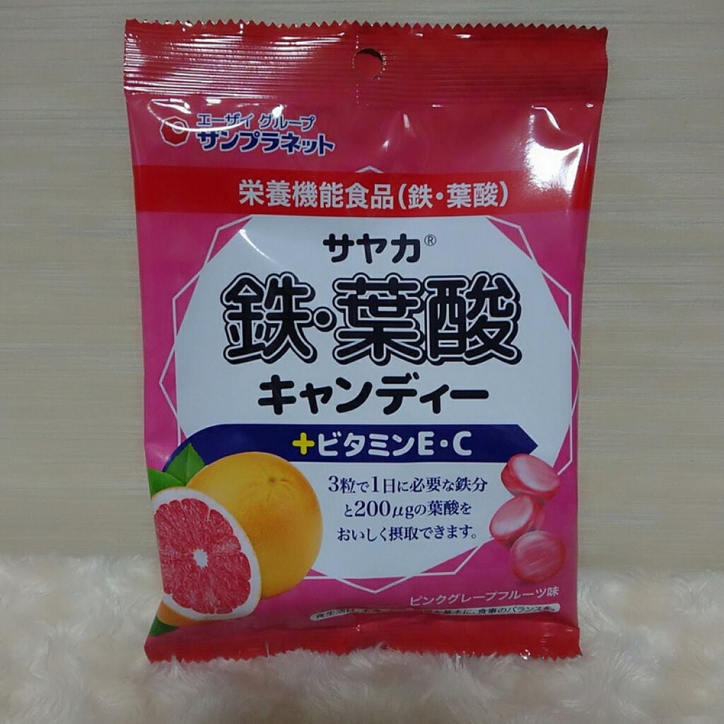 鉄・葉酸キャンディー/サヤカ/食品を使ったクチコミ(1枚目)