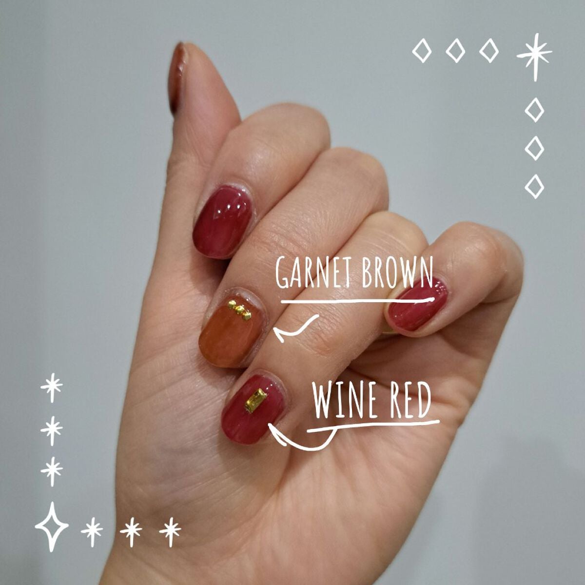 パル カラージェル/キャンドゥ/ジェルネイルを使ったクチコミ(2枚目)