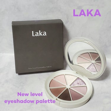 New Level Eyeshadow Palette/Laka/パウダーアイシャドウを使ったクチコミ（1枚目）