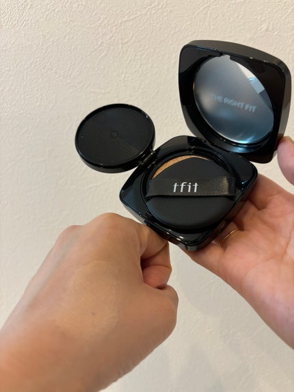 レイヤリングフィット グロークッションEX/TFIT/クッションファンデーションを使ったクチコミ(4枚目)