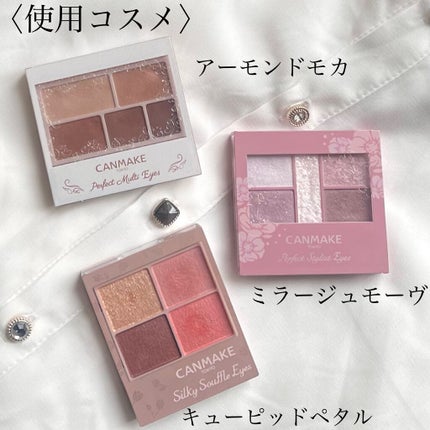 パーフェクトマルチアイズ/キャンメイク/アイシャドウパレットを使ったクチコミ(4枚目)