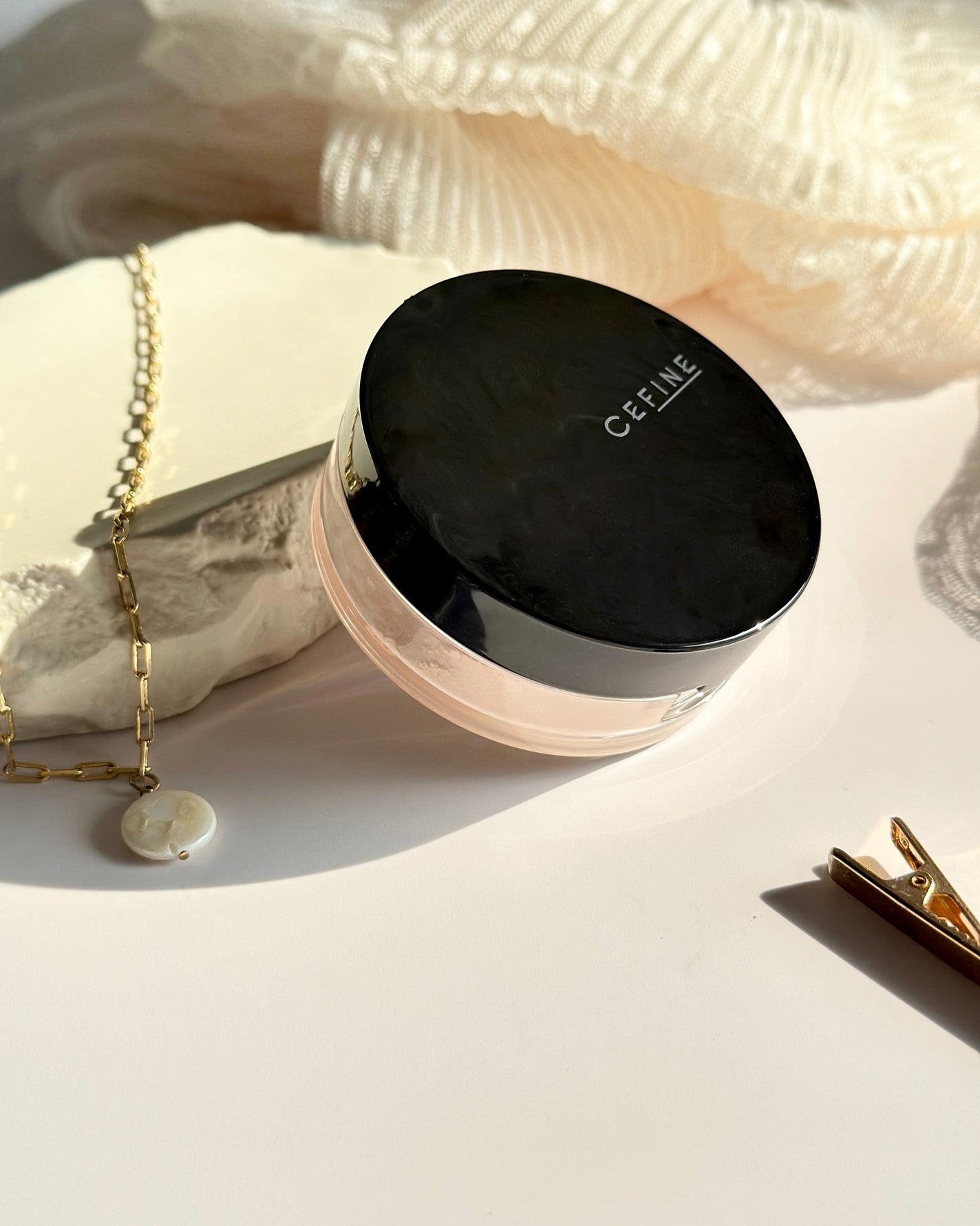 シルキーメイクキープフェイスパウダー/セフィーヌ/ルースパウダーを使ったクチコミ(2枚目)