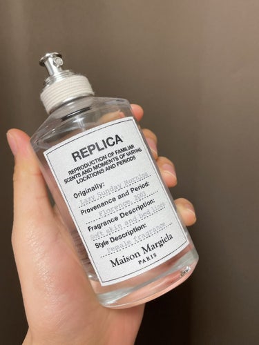 レプリカ レイジー・サンデーモーニング オードトワレ 100ml/MAISON MARTIN MARGIELA PARFUMS/香水(レディース)を使ったクチコミ（2枚目）