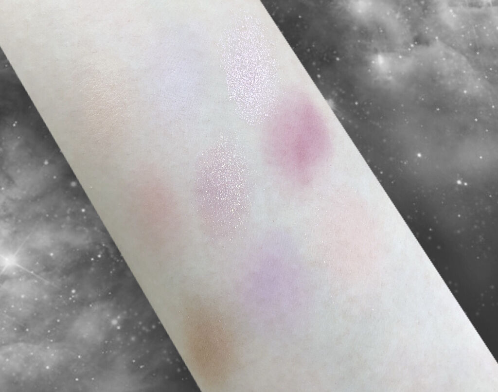 クォーツ 9色アイシャドウパレット(ドリームランドアイシャドウ)/ZEESEA/アイシャドウパレットを使ったクチコミ（3枚目）