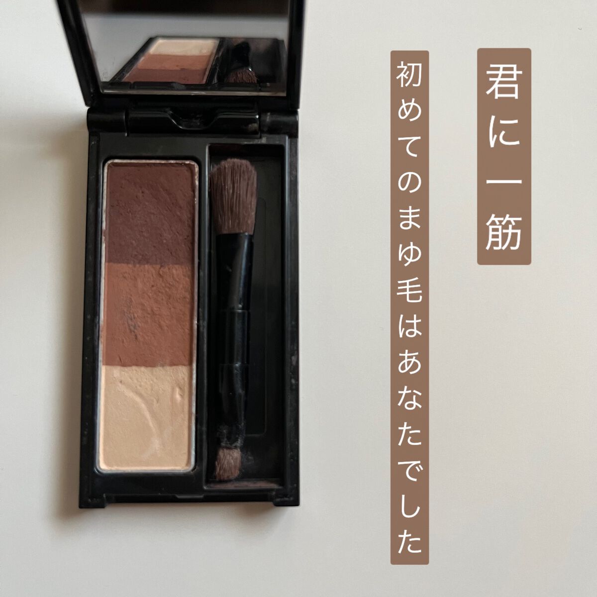 ケイト デザイニングアイブロウ3D/KATE/パウダーアイブロウを使ったクチコミ(1枚目)