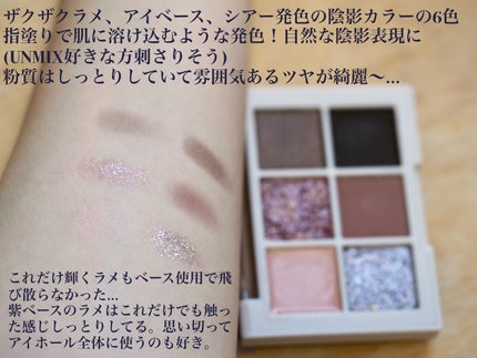 ブラーフィニシュシャドウパレット/Dinto/アイシャドウパレットを使ったクチコミ(2枚目)